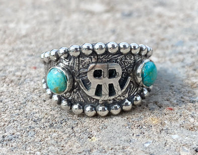 Turquoise Brand Ring